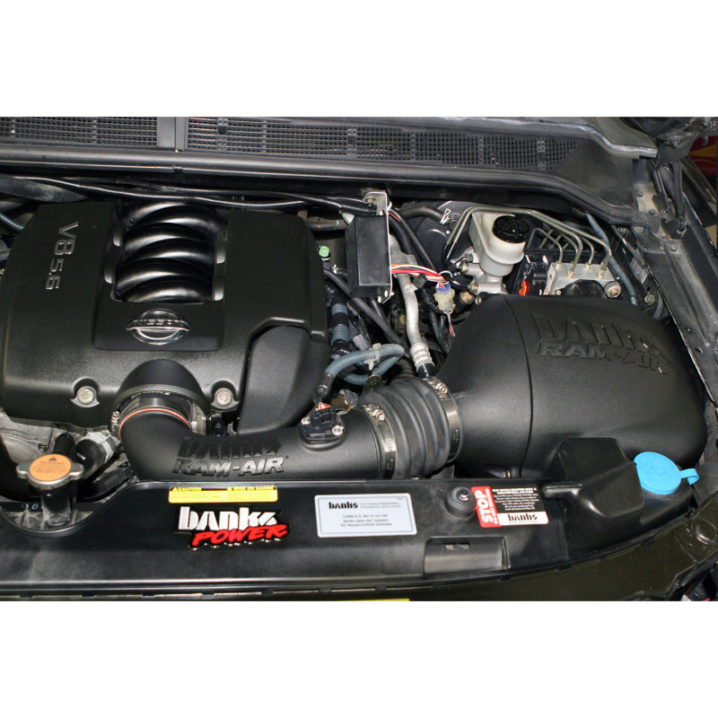 Banks Power 04-14 Nissan 5.6L Titan Ram-Air Intake System - Dry Filter